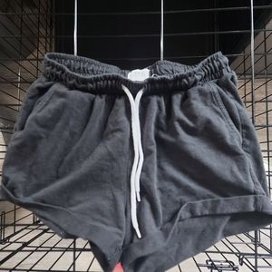 Charcoal short shorts